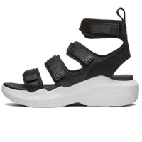 SKECHERS 斯凯奇 66666209/BKW 女士休闲凉鞋