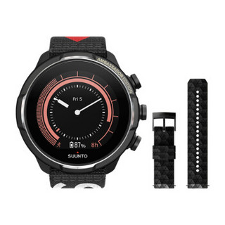 颂拓（SUUNTO）智能手表芬兰进口Suunto 9专业运动GPS钛合金冒险家限量款户外多功能心率腕表