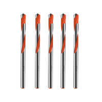 卡夫威尔 多功能霸王钻石材钢材木板塑料混凝土水泥墙壁建工冲击钻头玻璃瓷砖陶瓷塑料钻头 4MM 10支 AI3064