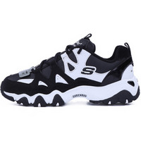 SKECHERS 斯凯奇 女 LIFESTYLE系列 D’LITES系列时尚绑带运动鞋 运动 休闲鞋 88888112/BLK 37码 7码