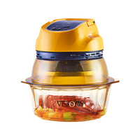 康宁 VISIONS 4.1L晶钻透明玻璃汤锅+多功能旋风炉电烤炉