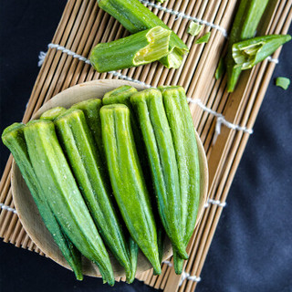 熊孩子 蜜饯果干 香菇秋葵组合装110g 休闲零食 即食蔬菜干办公零嘴