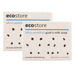 ecostore 宜可诚 天然孕妇原味无香山羊奶皂 80克/块