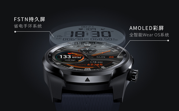 小编精选、值友专享：TicWatch Pro 2020新款 智能手表 蓝牙版/4G版