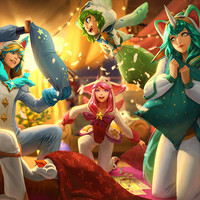 LEAGUE OF LEGENDS英雄联盟 英雄皮肤 睡衣守护者 索拉卡