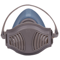 KN95防尘面具工业粉尘打磨电焊煤矿透气硅胶可清洗易呼吸防飞沫