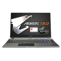 GIGABYTE 技嘉 Aorus 15系列 AORUS 15 笔记本电脑 (黑色、酷睿i7-9750H、8GB、1TB HDD、RTX 2060 6G)