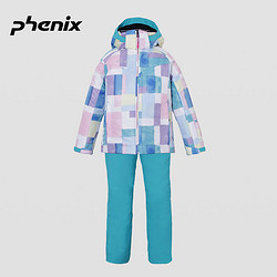 phenix菲尼克斯儿童防风滑雪套装滑雪服滑雪裤 PS8H22P75 *5件