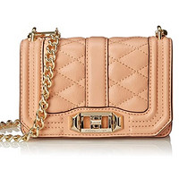 Rebecca Minkoff Love Cross-Body Bag 女士斜挎包 迷你款  Apricot