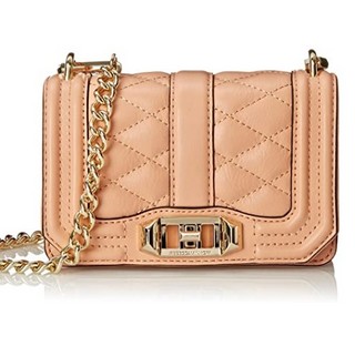 Rebecca Minkoff Love Cross-Body Bag 女士斜挎包 迷你款  Apricot