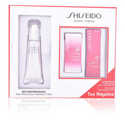 SHISEIDO 资生堂 百优焕透亮颜眼霜3件套（眼霜15ml+眼精华3ml+迷你睫毛膏2ml）