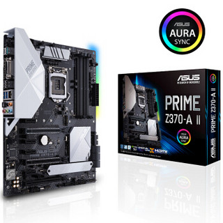 华硕PRIME Z370-A II主板+英特尔（Intel）i5-9600KF 酷睿六核 CPU 板U套装