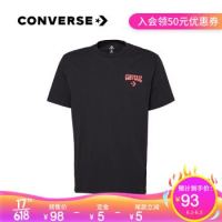 CONVERSE匡威官方 男子夏季复古风情短袖logoT恤 10008551