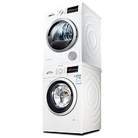 Bosch 博世 WAP282602W+WTW875601W 10+9公斤定制洗烘衣套装