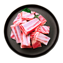 烧烤来一波：边塞风 盐池滩羊 羔羊排段 500g（低至55.9元/斤，附多组合） *3件