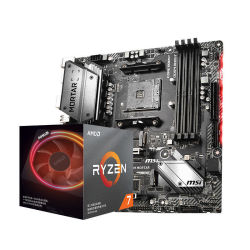 AMD R7-3700X 盒装CPU处理器 + MSI 微星 B450M MAX 主板 板U套装