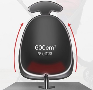 宝宝好 V5 可换向轻便四轮推车 灰色