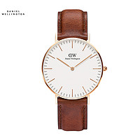 Daniel Wellington 丹尼尔惠灵顿 DW00100066 男士超薄石英表