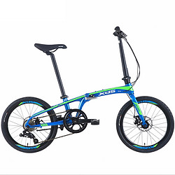 XDS 喜德盛 Z3 折叠自行车 蓝绿色 8速变速