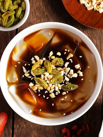 康雅酷冰粉粉40g10袋四川特产红糖糍粑白凉粉冰冰粉商用配料组合