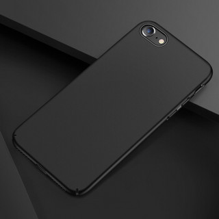 Freeson 苹果iPhoneSE/8/7手机壳 苹果SE2保护套 全包防摔硬壳肤感磨砂手机套4.7英寸 黑色