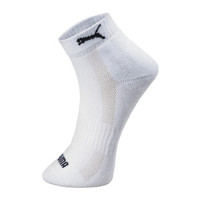PUMA/彪马袜子男士毛圈休闲运动袜单双装 261022002 白色 均码