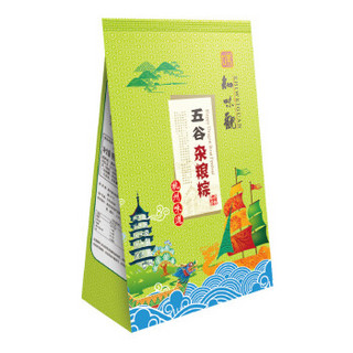 知味观 五谷杂粮粽 杭州特产手工粽子 100g*2只装