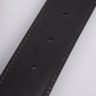 VERSACE 范思哲男士经典款 黑色皮革美杜莎头像板扣腰带DCU4949 DVTP1 D41OH 100码