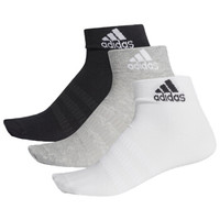 阿迪达斯 ADIDAS 男女 配件系列 LIGHT ANK 3PP 运动袜 袜子(3双装) DZ9434 S码