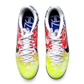 耐克NIKE 男子 内马尔 碎钉 人工场地 足球鞋 VAPOR 13 ACADEMY NJR TF 运动鞋 AT7995-104白色40码