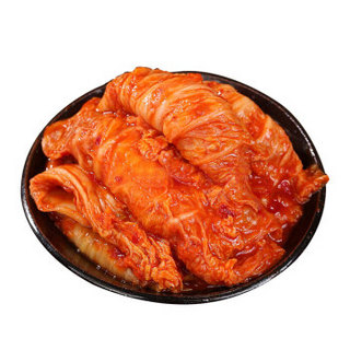 金刚山韩国泡菜特色下饭菜韩式风味辣白菜 2500g家庭装 开袋即食