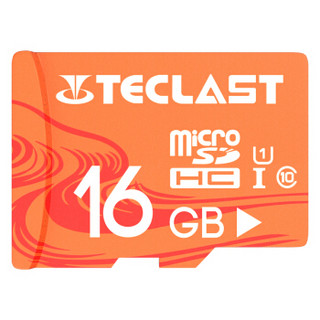 台电（TECLAST）16GB TF (MicroSD) 存储卡 高速传输  读取速度可达90MB/S  手机/行车记录仪/数码相机/摄像