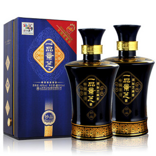 景芝 46度芝麻香型白酒 一品景芝妙品 500ml*6瓶整箱装 山东 酱浓清一体 粮食酒