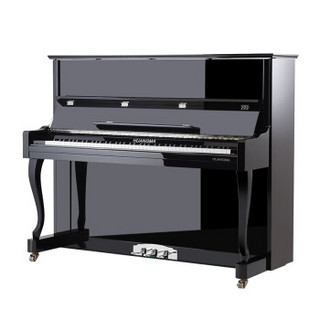 皇玛（HUANGMA  )钢琴 HD-L123G 立式钢琴 专业演奏 黑色