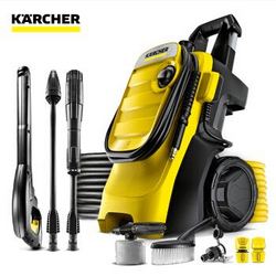 Karcher卡赫家用高压清洗机 庭院别墅多功能洗车机水枪 大功率洗车水泵 德国凯驰集团K4C原装进口