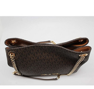 MICHAEL KORS 迈克·科尔斯 35T9GTTM6L 中号链条邮差包 黑色