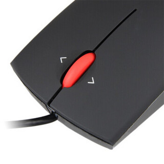 联想（thinkpad）小黑鼠 笔记本电脑办公有线USB鼠标 0B47153
