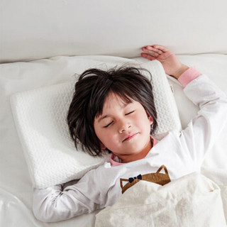 大朴家纺 A类枕头 儿童乳胶枕 斯里兰卡进口乳胶枕 天然环保乳胶枕 少儿款-48*28*9/7cm（6-12岁）