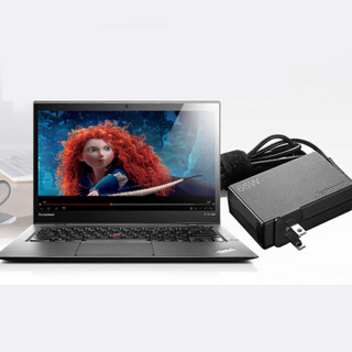 联想ThinkPad笔记本电源适配器 X250X260X270X280S2S3X1方口充电器电源线 65W（超薄便携）5595