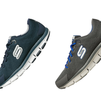 Skechers 斯凯奇 999658 男士跑步鞋 43.5 海军蓝