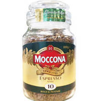 摩可纳Moccona 意式浓缩冻干速溶咖啡 无蔗糖黑咖啡 100g *3件