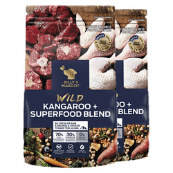 Billy+Margot 澳洲进口 袋鼠肉大包装无谷狗粮 18kg
