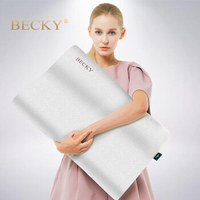 BECKY枕头 记忆枕 颈椎枕头修复颈椎专用护颈枕 重感释压芯材 白色 M (60*40*11/9CM) 常规尺寸 *3件