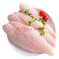 越南进口巴沙鱼柳  2500g（净重4斤）*2+赠品净重400g厄瓜多尔白虾
