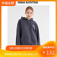 1日0点 ： Urban outfitters 女士 宽松 连帽卫衣