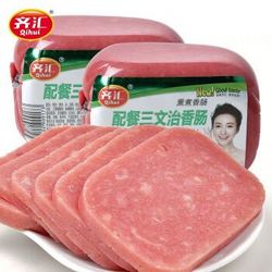 齐汇 三文治火腿  350g*1包 *5件+凑单品