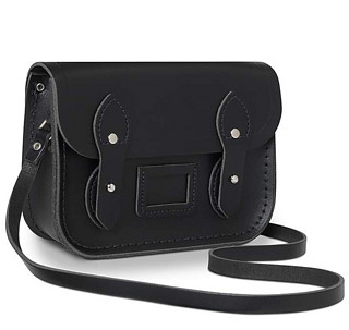 Cambridge Satchel Tiny系列 单肩包 黑色