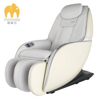 摩摩哒（momoda）RT5858 摩摩哒智能休闲家用全自动全身多功能按摩椅 白灰色预售