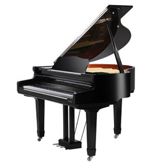 世爵（spyker）钢琴 HD-W136 三角数码钢琴 黑色