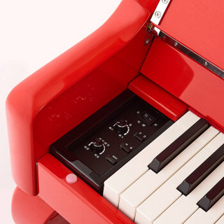 皇玛（HUANGMA） 电钢琴HD-L123专业初学钢琴钢琴 立式 专业级家用立式 红色